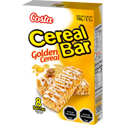 DISPLAY CEREAL BAR GOLDEN CEREAL 18GR 8 UND1