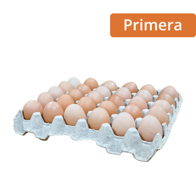 BD HUEVO ENVASADO PRIMERA CAFE 30U1