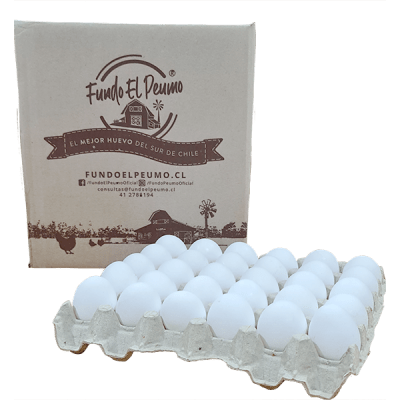 CAJA HUEVO TERCERA BLANCO 180U