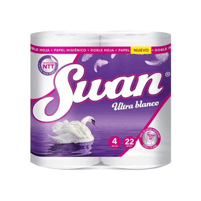 MANGA PAPEL HIGENICO SWAN 4 ROLLOS 12 UNIDADES1