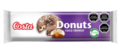 CAJA GALLETA DONUTS COCO CRUNCH 95GR 24U1