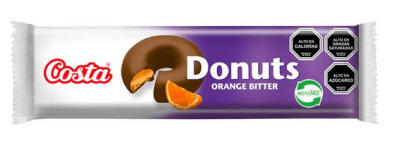 CAJA GALLETA DONUTS ORANGE 100G 24U1