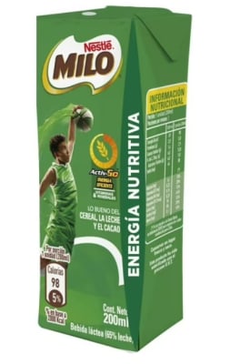 CAJA LECHE MILO ACTIV-GO 200ML 30U1
