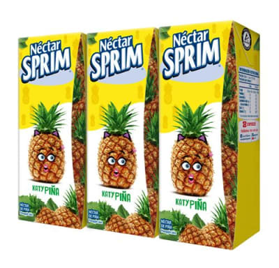 CAJA NECTAR SPRIM PIÑA 190ML 24U1