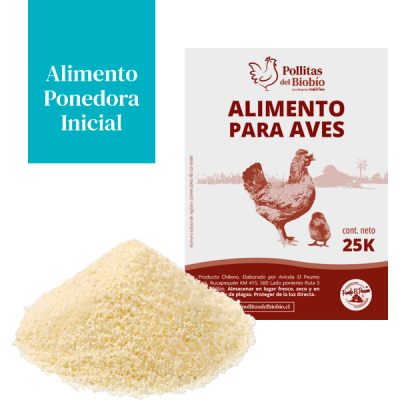 SACO ALIMENTO PONEDORA INICIAL 25KG