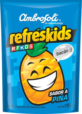 CAJA JUGO REFRESKIDS PIÑA 180ML 24U1
