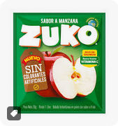 CAJA JUGO EN POLVO ZUKO MANZANA 10 UND1