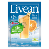 CAJA JUGO EN POLVO LIVEAN NARANJA 10 UND1