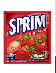 CAJA JUGO EN POLVO SPRIM FRUTILLA 10UND1