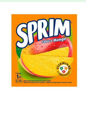 CAJA JUGO EN POLVO SPRIM MANGO 10UND1