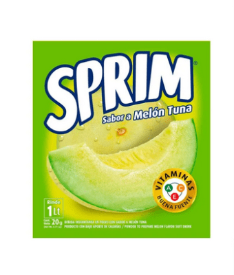 CAJA JUGO EN POLVO SPRIM MELON TUNA 10UND1