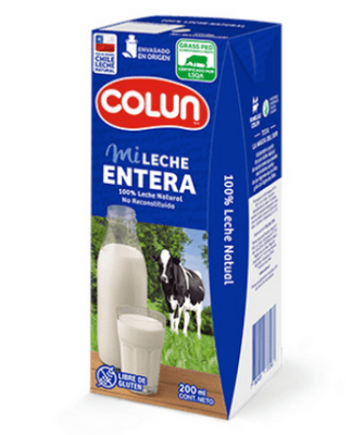 CAJA LECHE COLUN ENTERA 200ML 24U