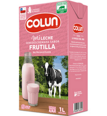 CAJA LECHE COLUN FRUTILLA 1LT 12U