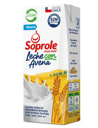CAJA LECHE SOPROLE CON AVENA 200ML 30U1