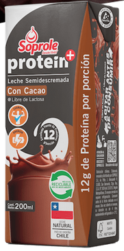 CAJA LECHE SOPROLE PROTEIN CHOCOLATE 200ML 30U