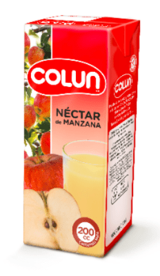 CAJA NECTAR COLUN 200CC MANZANA 24U