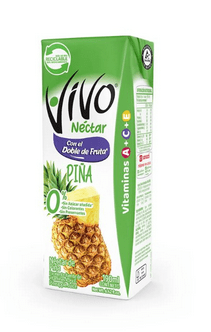 CAJA NECTAR VIVO PIÑA 190ML 24U1