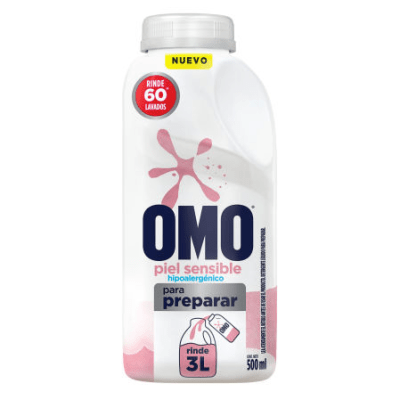 CAJA OMO PARA DILUIR PIEL SENSIBLE 500ML 12U1