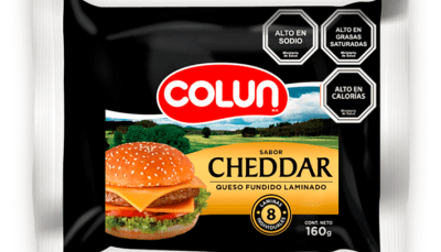 CAJA QUESO FUNDIDO CHEDDAR COLUN 160GR 12U1