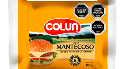 CAJA QUESO FUNDIDO MANTECOSO COLUN 160GR 12U1