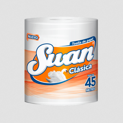 MANGA TOALLA DE PAPEL SWAN 45MT 12U1