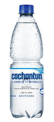 DISPLAY AGUA CACHANTUN CON GAS 600ML 12U