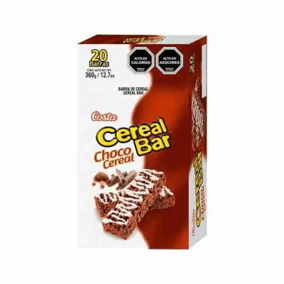 DISPLAY CEREAL BAR CHOCOLATE 20 UNIDADES1