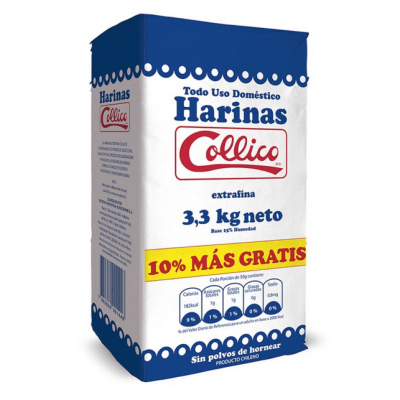 MANGA HARINA COLLICO3.3 KILO 6UNIDADES1