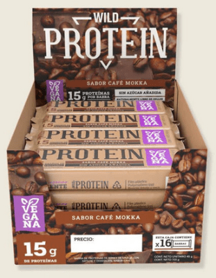 DISPLAY BARRA PROTEIN WILD MOKKA 45GR 16U1