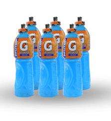 DISPLAY GATORADE COOL BLUE 1LT 6U