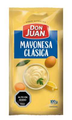 DISPLAY MAYONESA CLASICA DON JUAN 100G 18U1