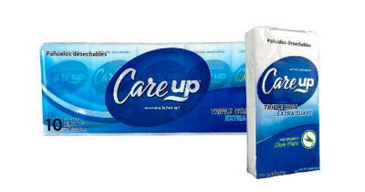 DISPLAY PAÑUELOS DESECHABLES CAREUP 10 UND1