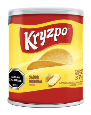 DISPLAY PAPAS KRYSPO SABOR ORIGINAL 37GR 6U1