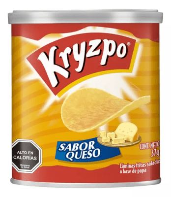DISPLAY PAPAS KRYSPO SABOR QUESO 37GR 6U1