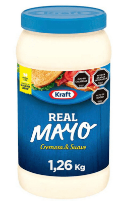 MANGA MAYONESA KRAFT POTE 1.420ML 6 UNIDADES1