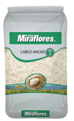 MANGA DE ARROZ MIRAFLORES G1 1KILO 10 UNIDADES1