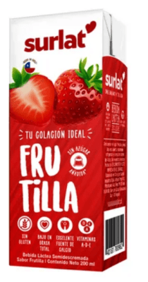 LECHE SURLAT SABOR FRUTILLA 200ML1