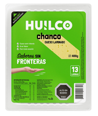 QUESO CHANCO LAMINADO HUILCO 400GR1