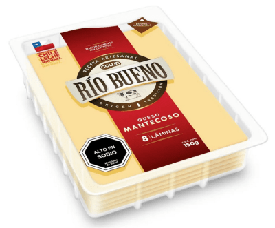 QUESO LAMINADO RIO BUENO 150G1
