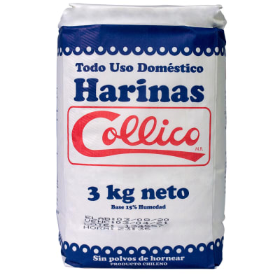 MANGA HARINA TODO USO COLLICO 3 KG 6UND1