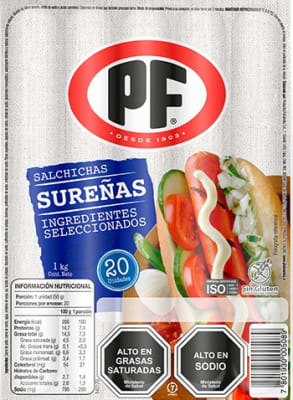 CAJA VIENESA SUREÑA PF 1KL 6U