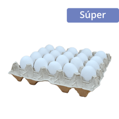 BANDEJA ENVASADO SUPER BLANCO 20U
