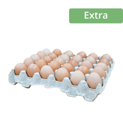 BD HUEVO ENVASADO EXTRA CAFE 30U