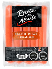 SALCHICHAS PREMIUM RECETA DEL ABUELO 250G