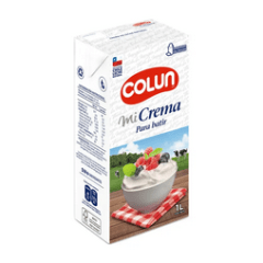 CAJA CREMA NATURAL COLUN 1KG 12 UND