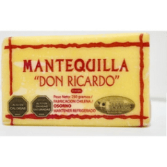 CAJA MANTEQUILLA DON RICARDO 250GR 20U
