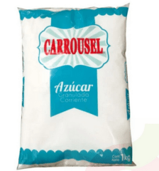 MANGA AZUCAR CARROUSEL 1 KILO 10 UNIDADES