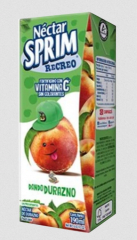 CAJA NECTAR SPRIM DURAZNO 190ML 24U