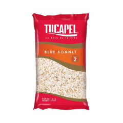 MANGA ARROZ TUCAPEL BLUE BOMMET 900GR 10UNIDADES