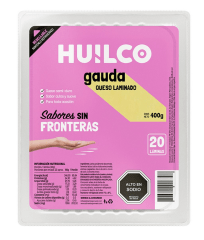 QUESO GAUDA LAMINADO HUILCO 400GR